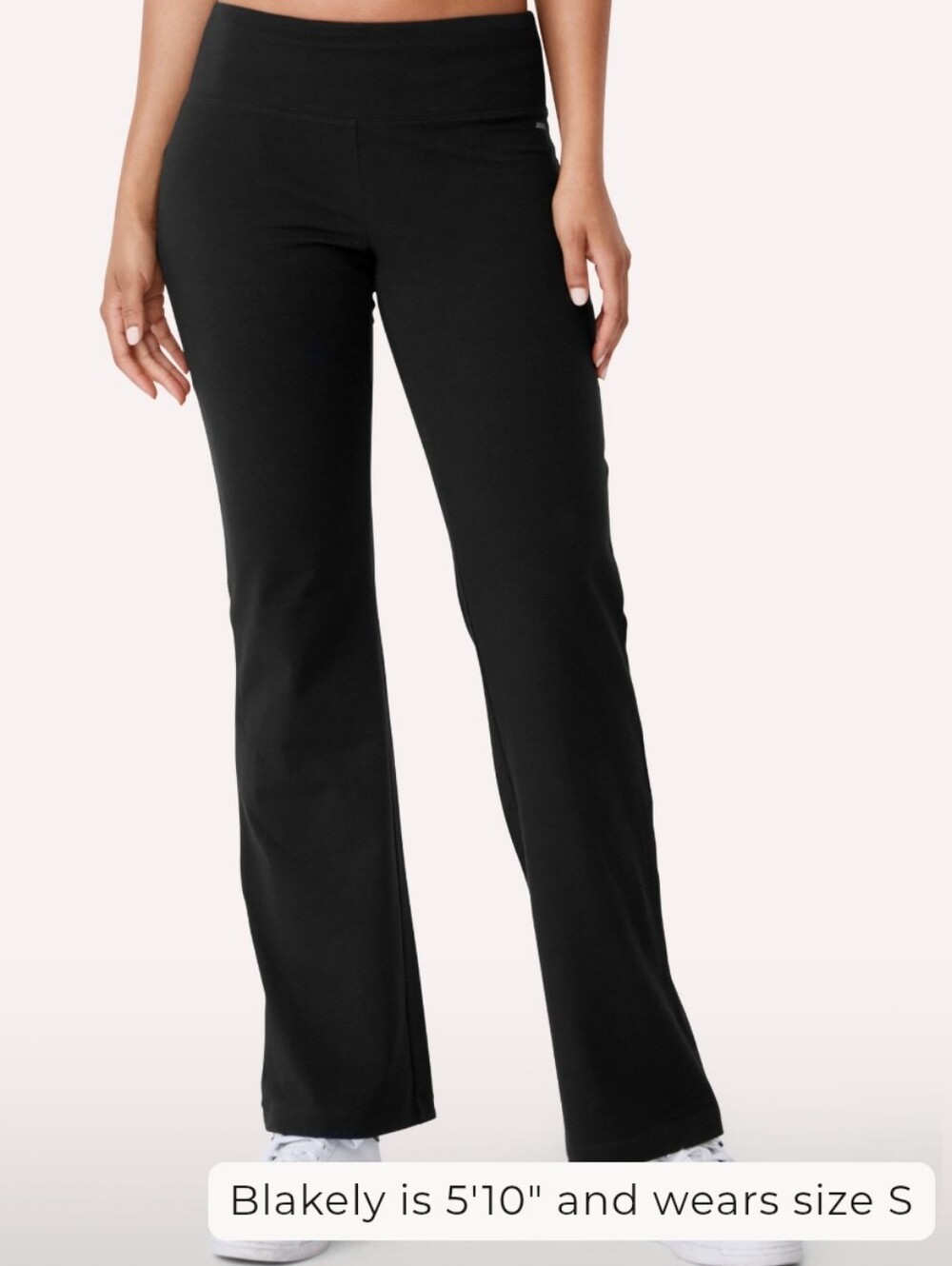 Jockey Slim Bootleg Black Pants
